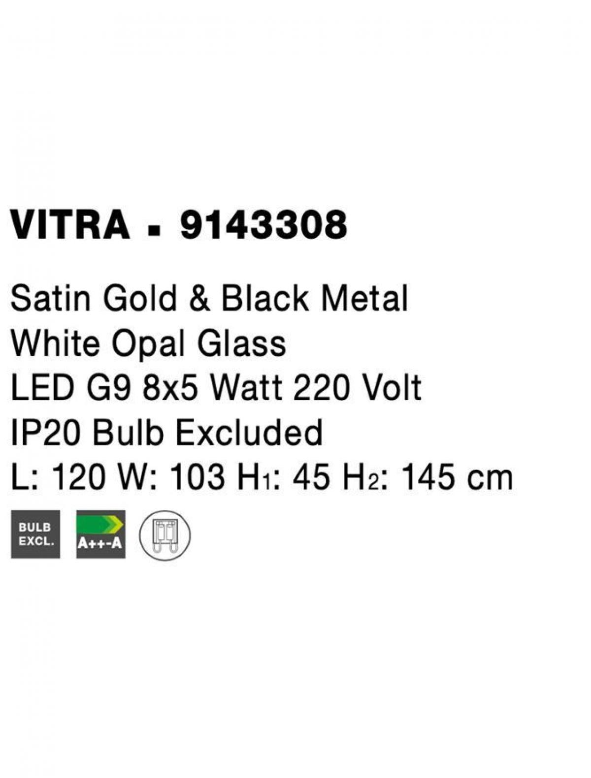 Люстра Nova Luce Vitra (9143308) - фото 4