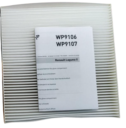 Фильтр салона WIX WP 9106 RENAULT LAGUNA 2 (3085935490)