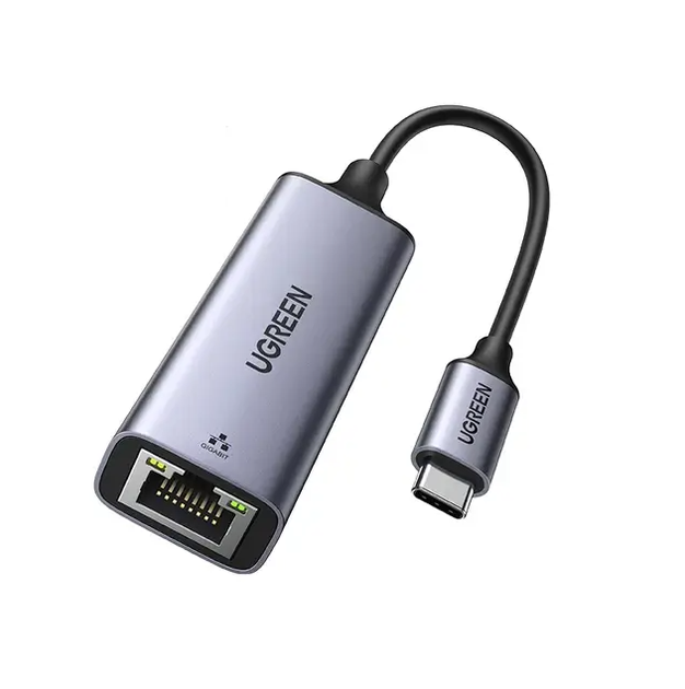 Сетевой адаптер UGREEN CM199 USB-C Gigabit Ethernet Adapter RJ45 1000mb/s (2000143)