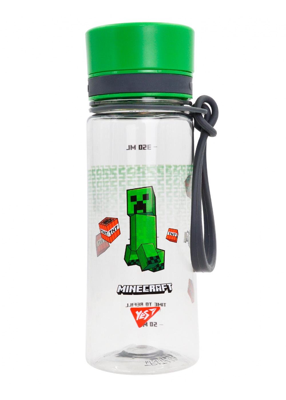 Бутылка для воды YES Minecraft Boom 400 мл (708318)