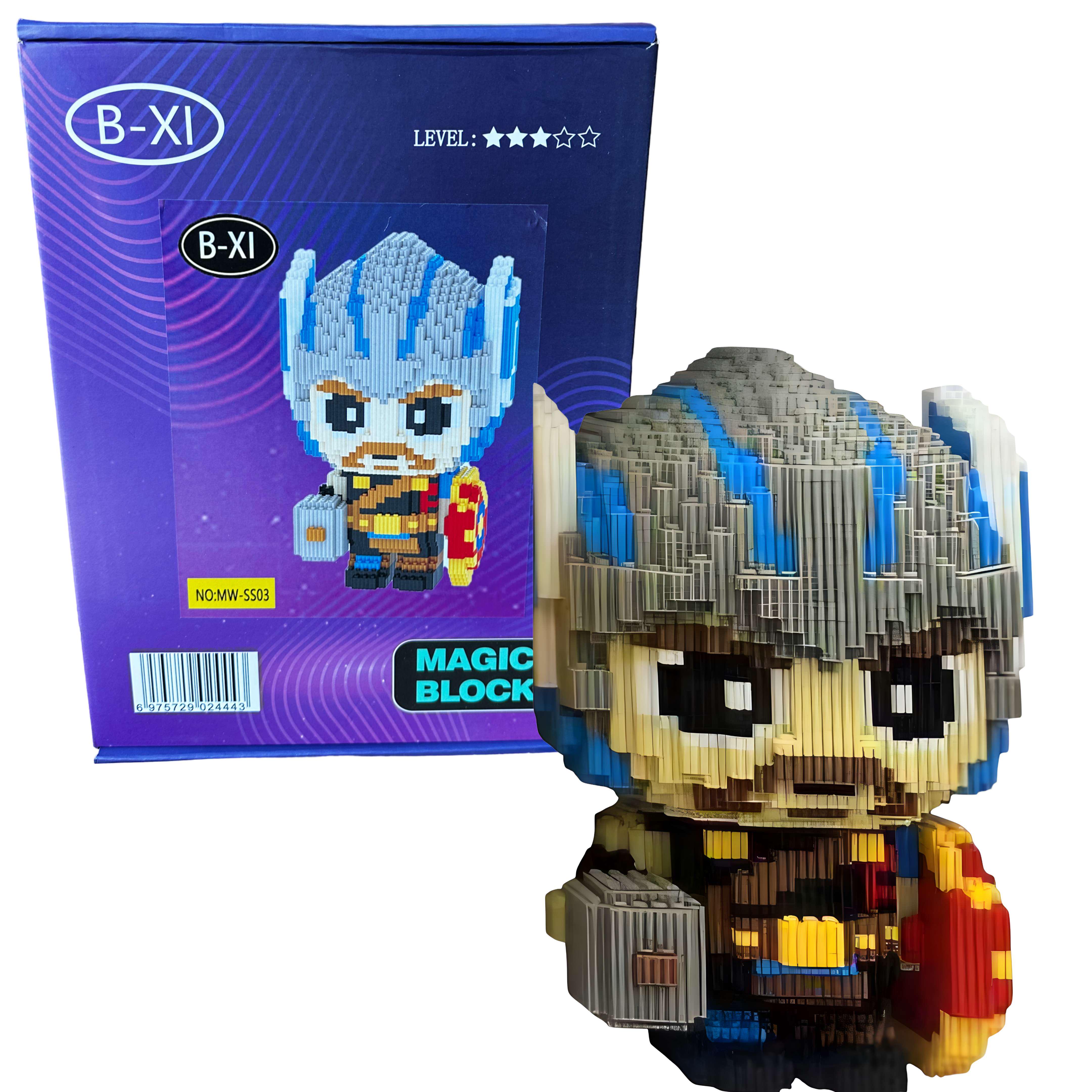 Конструктор Magic Blocks Тор 3489 дет. (MW-SS03)