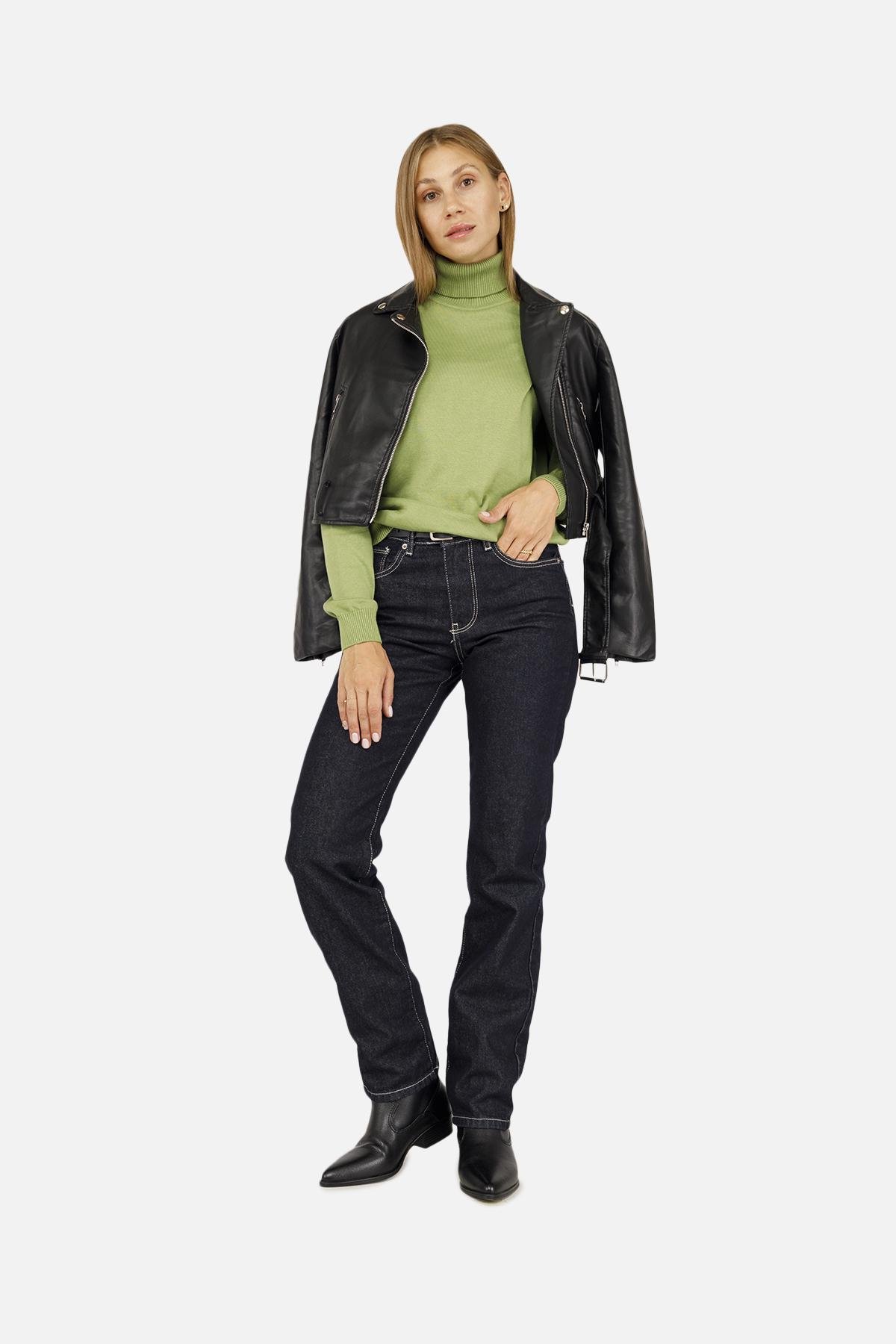 Гольф жіночий р. 42 Лайм (SKT001008655) - фото 2 Гольф жіночий р. 42 Лайм (SKT001008655) - фото 2