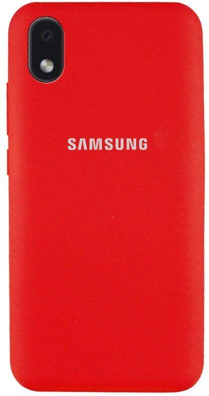 Силікон Silicone Case Samsung A013/A01 CORE RED