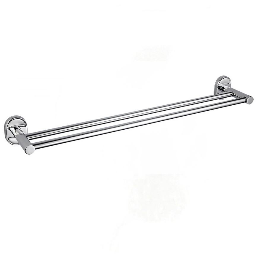 Тримач для рушників Frap F1909 подвійний Хром (126656) Тримач для рушників Frap F1909 подвійний Хром (126656)