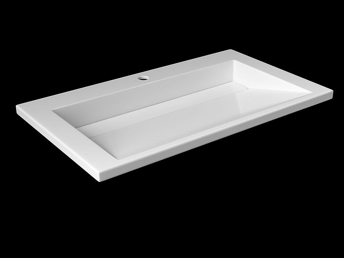 Умивальник накладний Status Boho Low 80 White (701) - фото 3