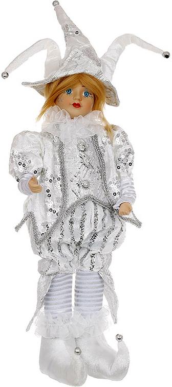 Игрушка музыкальная Арлекин с функцией движения головы 45,7 см Серебряный