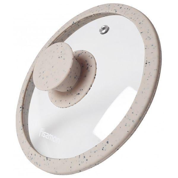 Кришка Fissman Arcades 16 см Бежевий (9993)