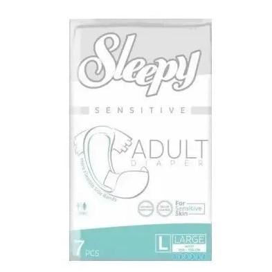 Подгузники для взрослых Sleepy Sensitive L №7 100-150 см (000006455)
