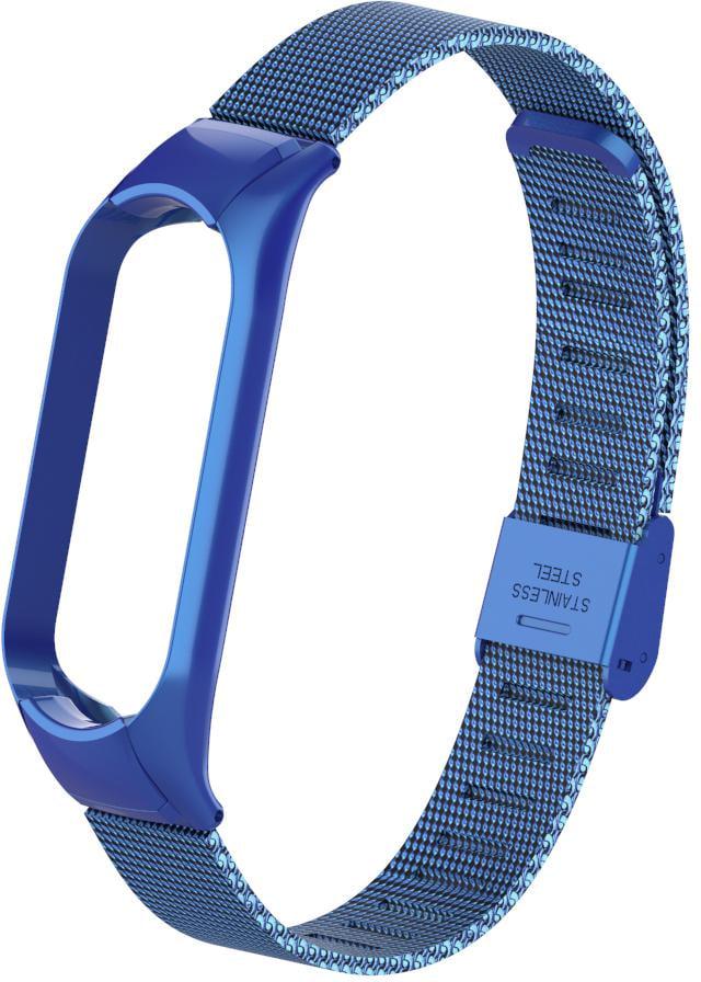 Ремешок металлический Rapid для смарт-часов Mi Band 5/6 Blue (17130-28) Ремешок металлический Rapid для смарт-часов Mi Band 5/6 Blue (17130-28)