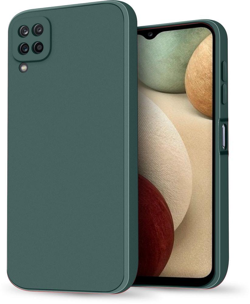 Силиконовый чехол HardCorner Samsung Galaxy A12 A125 (с микрофиброй) Green (34797-08) Силиконовый чехол HardCorner Samsung Galaxy A12 A125 (с микрофиброй) Green (34797-08)