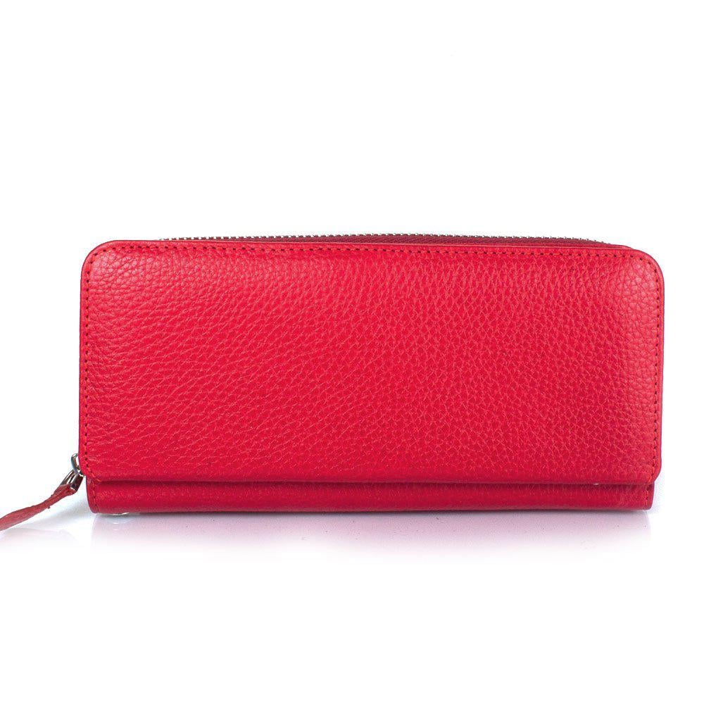 Гаманець жіночий шкіряний CANPELLINI 8431 Червоний - фото 2 Гаманець жіночий шкіряний CANPELLINI 8431 Червоний - фото 2