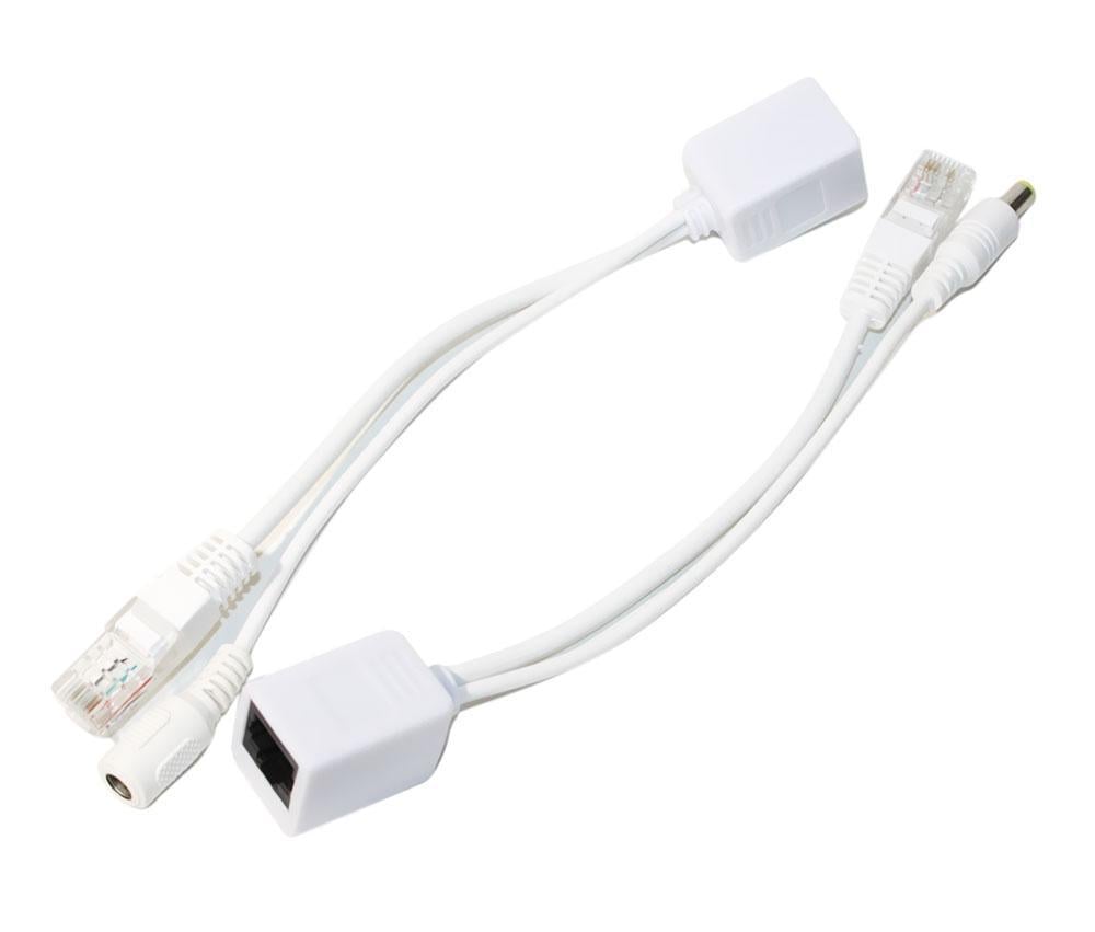 POE инжектор пассивный Ritar (пара) 802.3at (30Вт) с портами Ethernet 10/100Mbps White