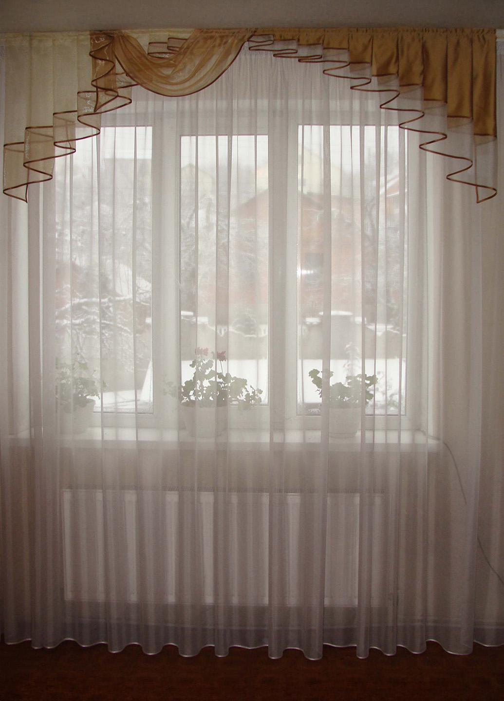 Ламбрекен Firanka Дуга карниз 200 см Коричневий (72_1_2м) - фото 1 Ламбрекен Firanka Дуга карниз 200 см Коричневий (72_1_2м) - фото 1