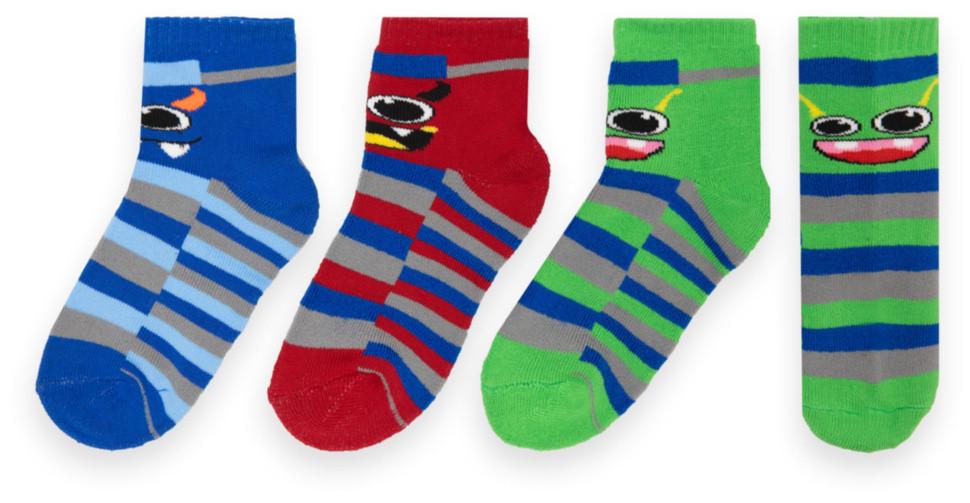 Носки детские хлопковые махровые для мальчика Gabbi NSМ-433 р. 12-14 6 пар (90433)