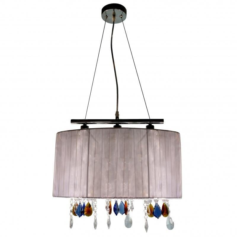 Люстра подвесная Brille BL-093S/3 с абажуром