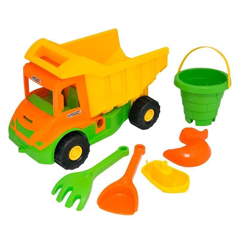 Грузовик Tigres Multi truck с набором для песка (39930) Грузовик Tigres Multi truck с набором для песка (39930)