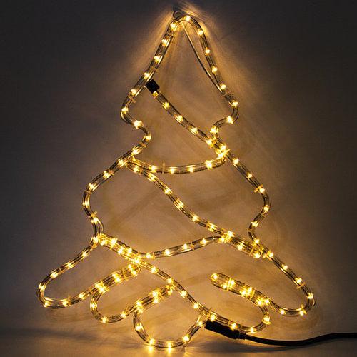 Светодиодная гирлянда Xmas RopeLight Шланг 10 м лента дюралайт 220 В уличная Теплый белый