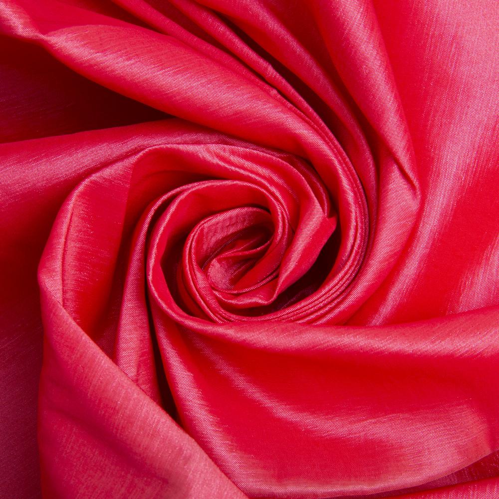 Ткань костюмная тафта стрейч Тифани Коралл (24009)