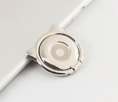 Кільце-тримач металеве для смартфона Cat Сріблястий - фото 2 Кільце-тримач металеве для смартфона Cat Сріблястий - фото 2