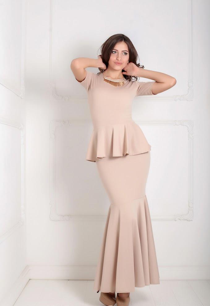 Платье женское Podium Amalia 20930-BEIGE L Бежевый