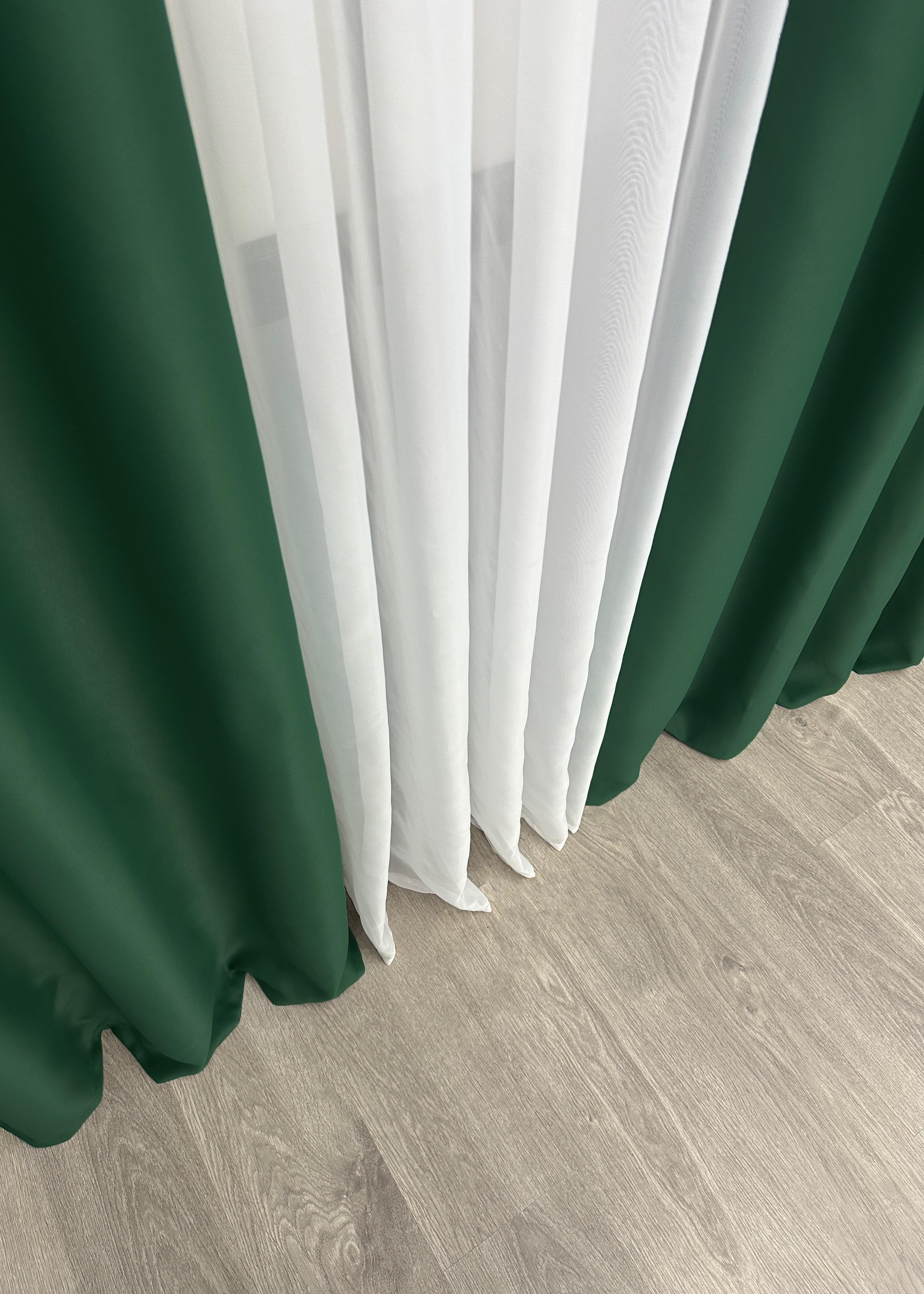 Комплект штор на люверсах VR-Textil Блекаут Bagema Rvs № 1475ш 150х250 см 2 шт. Зелений (37-0254) - фото 10 Комплект штор на люверсах VR-Textil Блекаут Bagema Rvs № 1475ш 150х250 см 2 шт. Зелений (37-0254) - фото 10