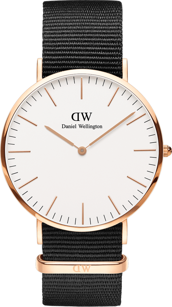 Часы кварцевые Daniel Wellington DW00100257 Classic 40 Cornwall 40 RG White