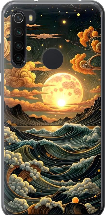 Чехол на Xiaomi Redmi Note 8 Арт волны (6332t-1787-42517) Чехол на Xiaomi Redmi Note 8 Арт волны (6332t-1787-42517)