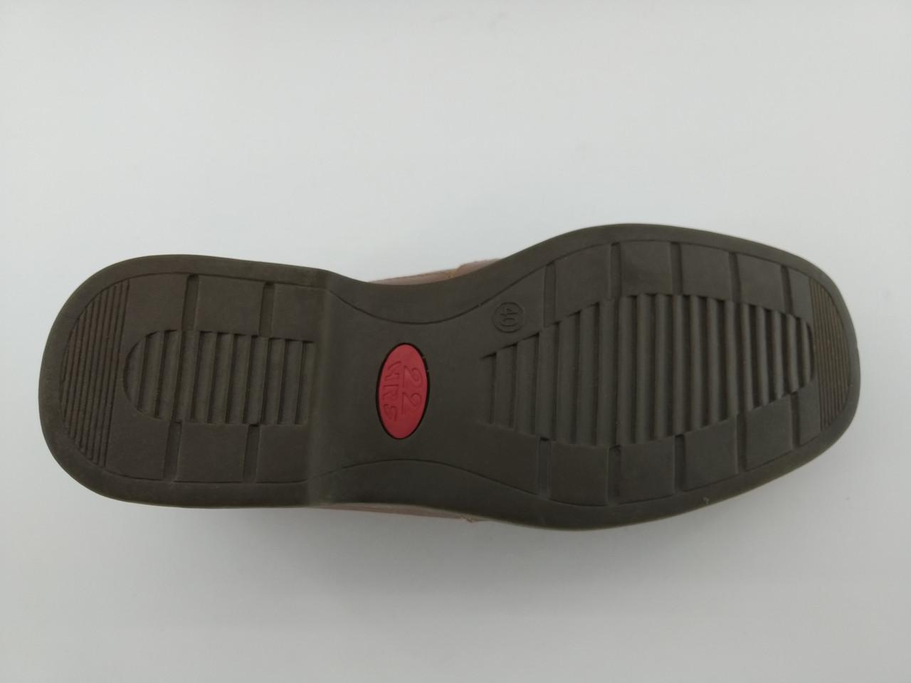 Мокасины мужские 22HRS кожаные р. 40 26 см Коричневый (646186025) - фото 6 Мокасины мужские 22HRS кожаные р. 40 26 см Коричневый (646186025) - фото 6