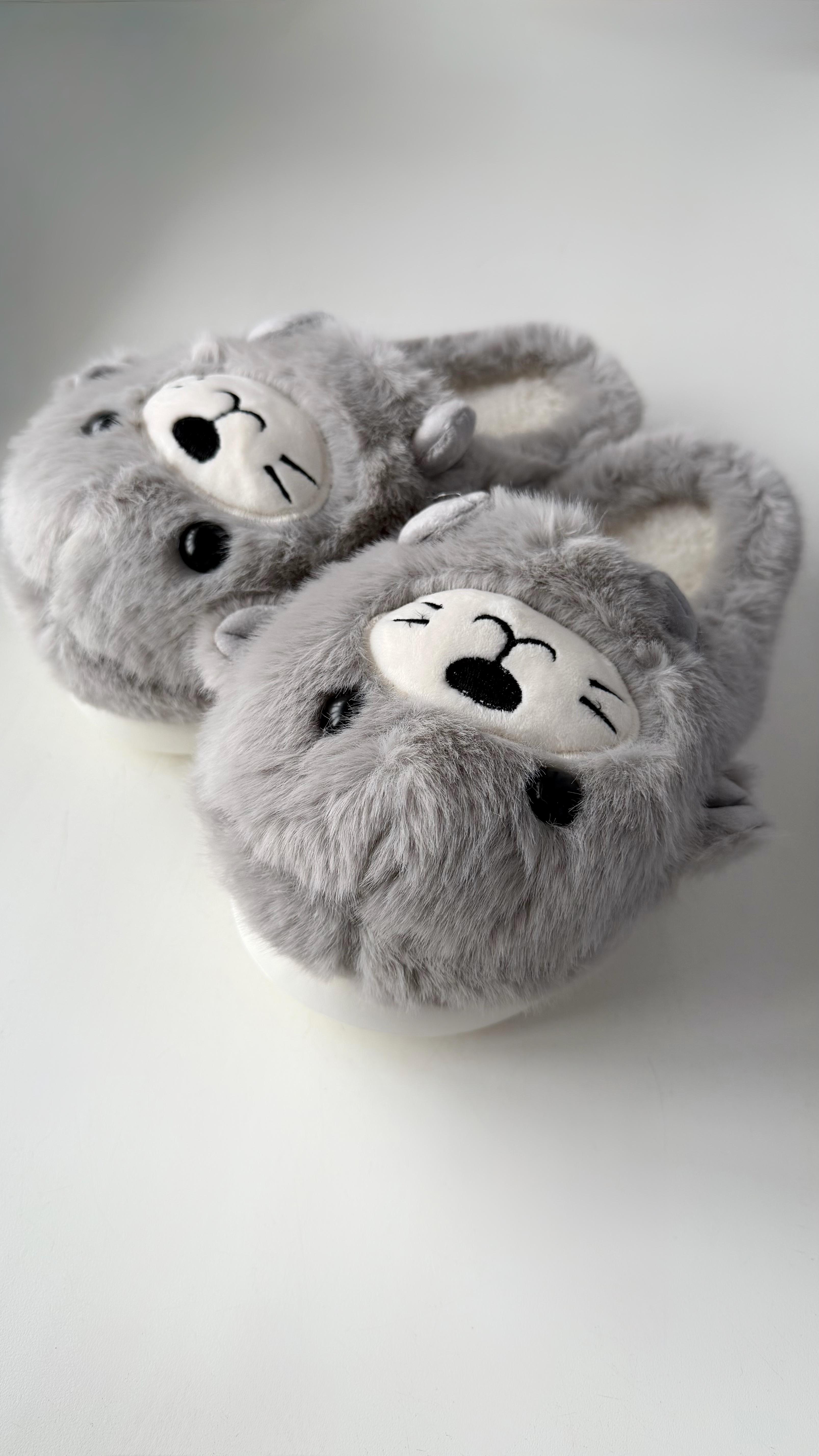 Тапочки домашние warm story Выдры р. 38-39 (0121)