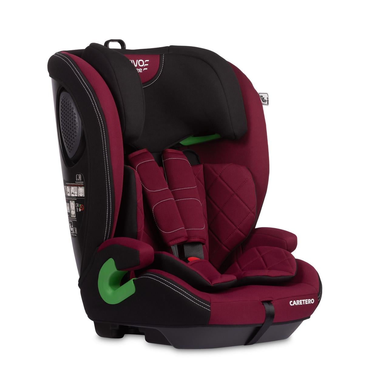 Автокресло Caretero Vivo I-SIZE 76-150 см Burgundy (2619073844)
