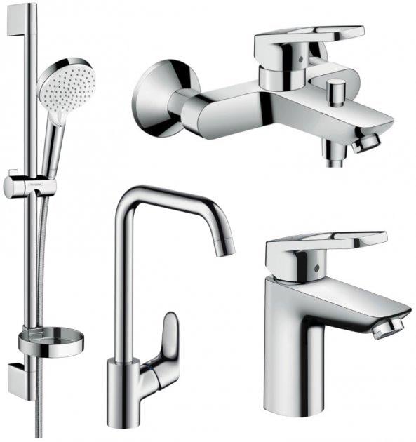 Набор смесителей HansGrohe Logis Loop 1172019 (71151000+71244000+26553400+31820000)