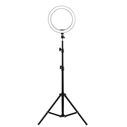 Кільцева LED лампа XPRO Live Light A300 30см з тримачем для телефону - фото 3