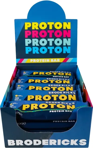 Батончики енергетичні Proton Банан 40 г 25 шт. (34016694)