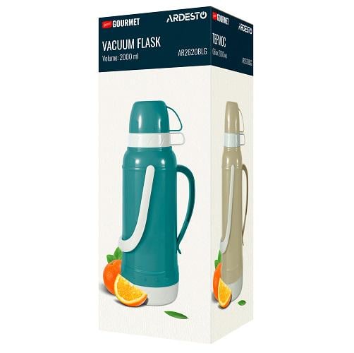 Термос Ardesto Gemini Gourmet AR2620BGG 2000 мл Бежевый - фото 10