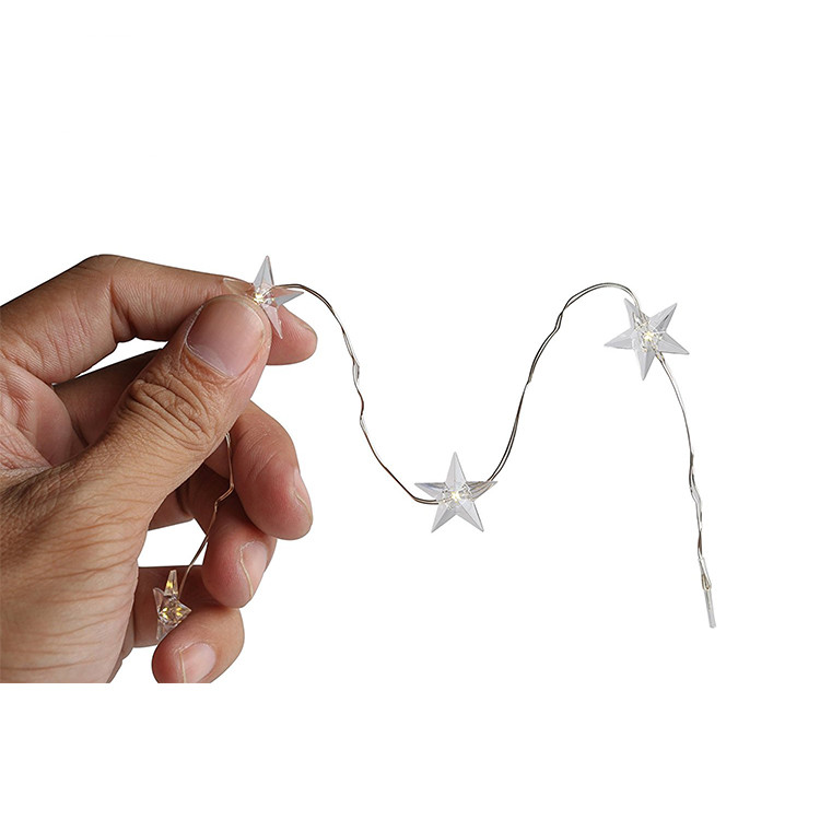 Гірлянда світлодіодна Ltl Зірочки 20 led 2 м нитка Білий - фото 4 Гірлянда світлодіодна Ltl Зірочки 20 led 2 м нитка Білий - фото 4