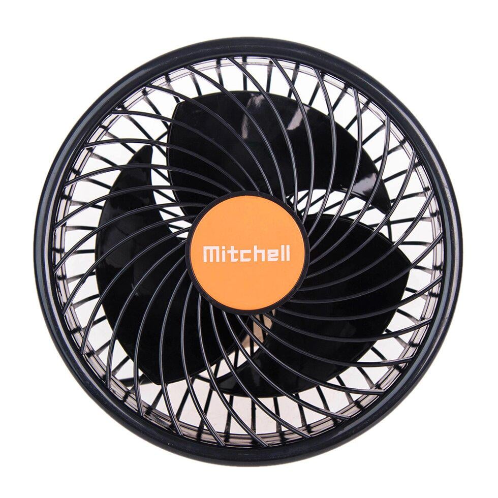 Вентилятор автомобільний на присосці Mitchell 6" з кліпсою (24V HX-T704)