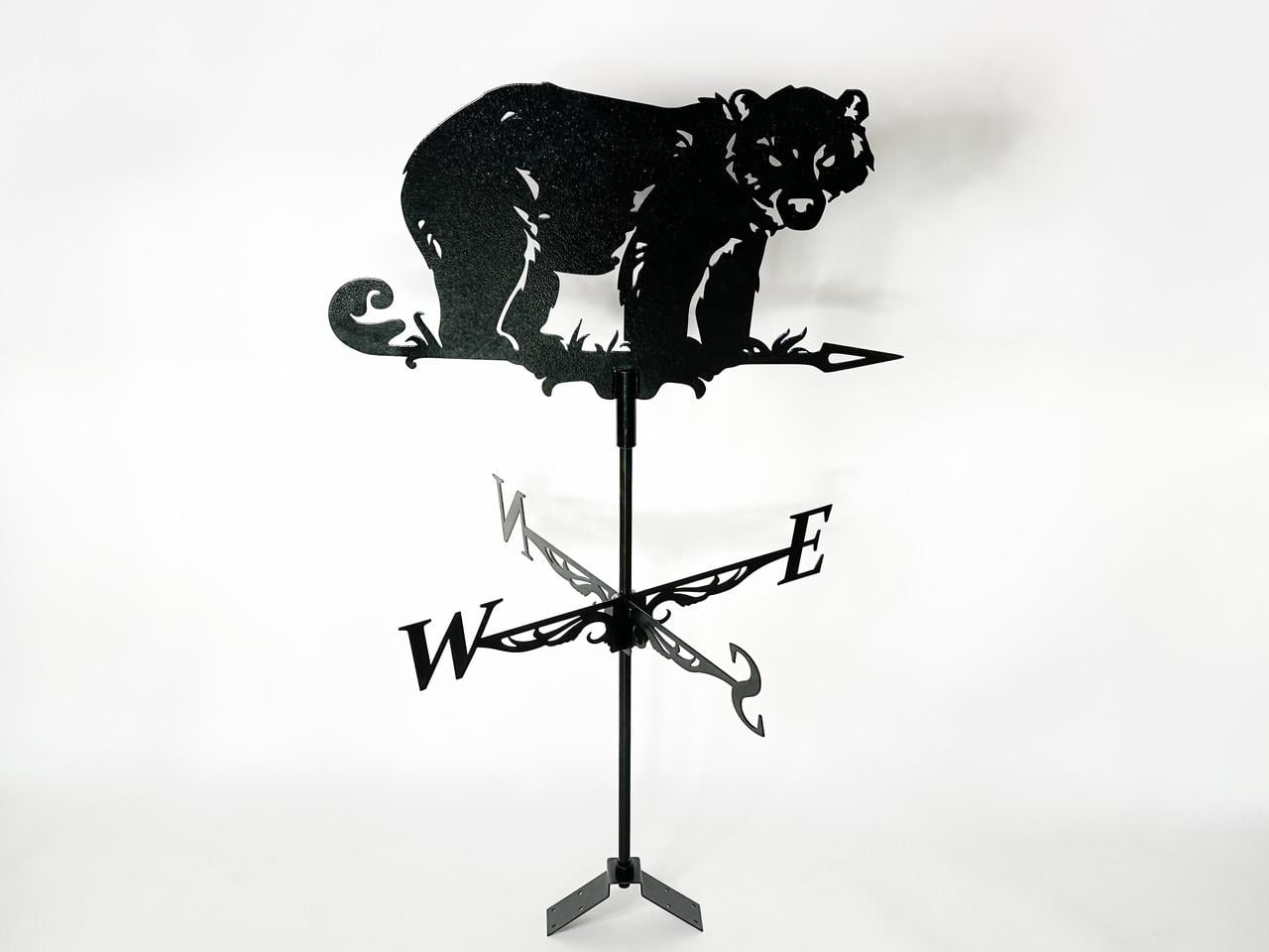 Флюгер на дах маленький Ведмідь на альтанку/колодязь/огорожу 60x40 см (1092372) Флюгер на дах маленький Ведмідь на альтанку/колодязь/огорожу 60x40 см (1092372)