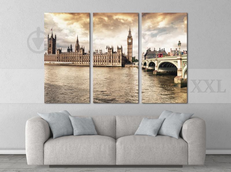 Модульна картина Poster-land Міст Лондон Art-197_XXL