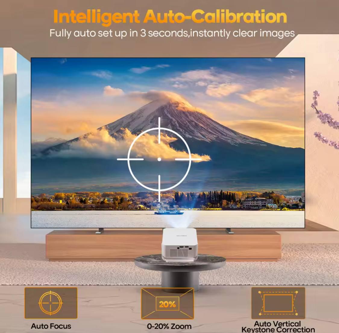 Проектор смарт Magcubic HY 300 MAX с автофокусом android 14400 ANSI настроен предварительно - фото 3 Проектор смарт Magcubic HY 300 MAX с автофокусом android 14400 ANSI настроен предварительно - фото 3
