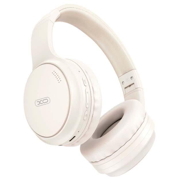 Наушники беспроводные Bluetooth c микрофоном Xo BE41 c ANC Шумоподавлением White