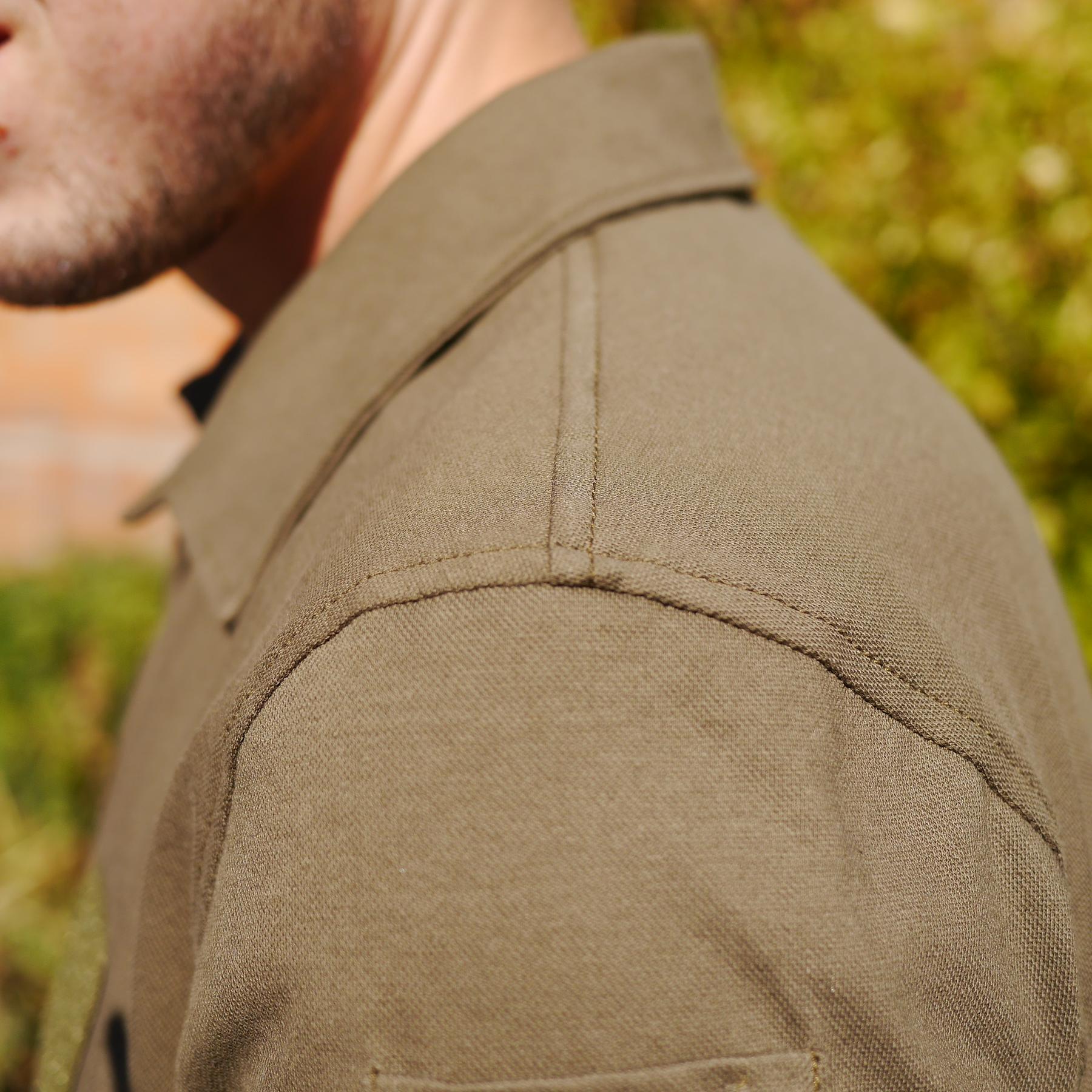 Поло Kiborg Лакоста M Хаки (1116-m) - фото 3 Поло Kiborg Лакоста M Хаки (1116-m) - фото 3