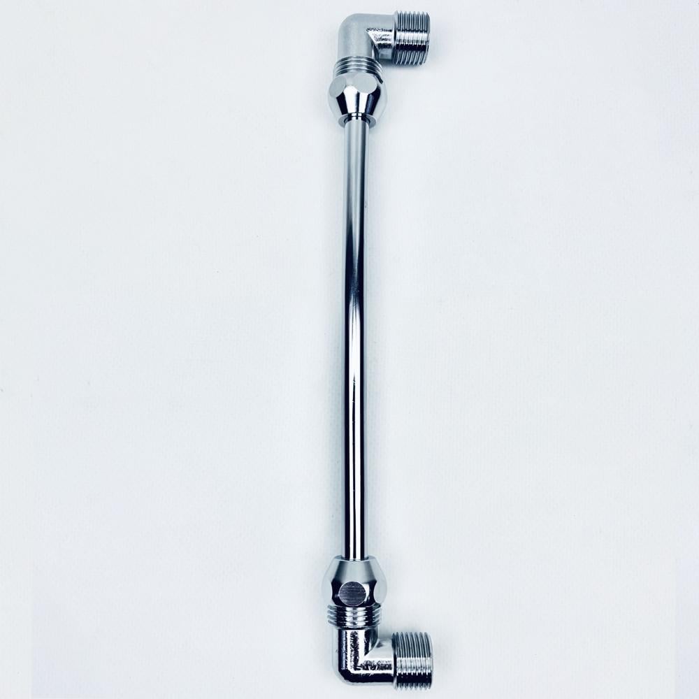 Підводка гнучка Flexy S-подібна мідна ЗЗ 10 см 1/2" d 10 мм Хром (24768006) - фото 2 Підводка гнучка Flexy S-подібна мідна ЗЗ 10 см 1/2" d 10 мм Хром (24768006) - фото 2