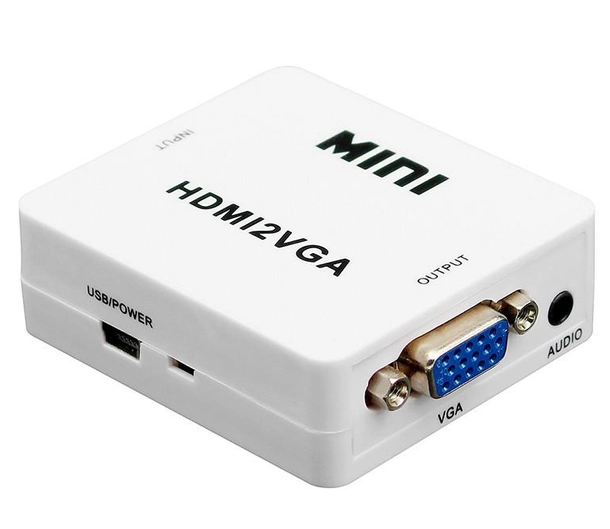 Переходник-конвертер UKC HDMI - VGA со звуком