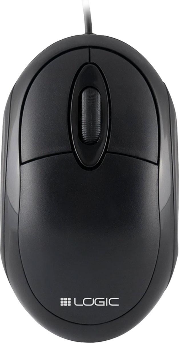 Компьютерная мышка LogicConcept LM-11 3 кнопки 1000 dpi Черный (36260792)