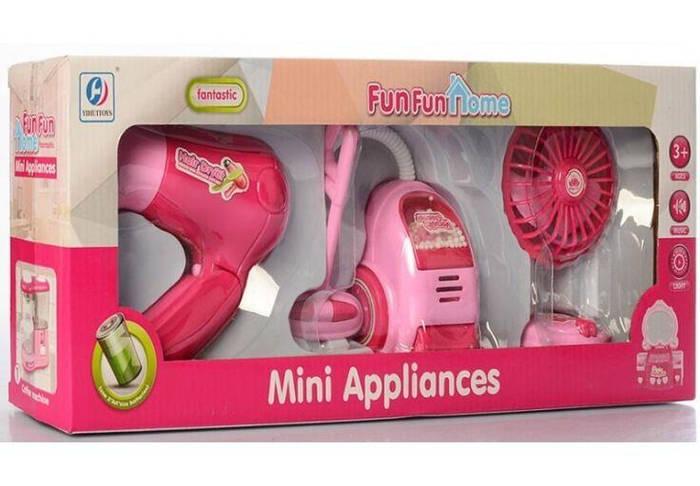 Набор бытовой техники детский швейная машинка/утюг/термос со звуковыми и световыми эффектами (YH358-1)