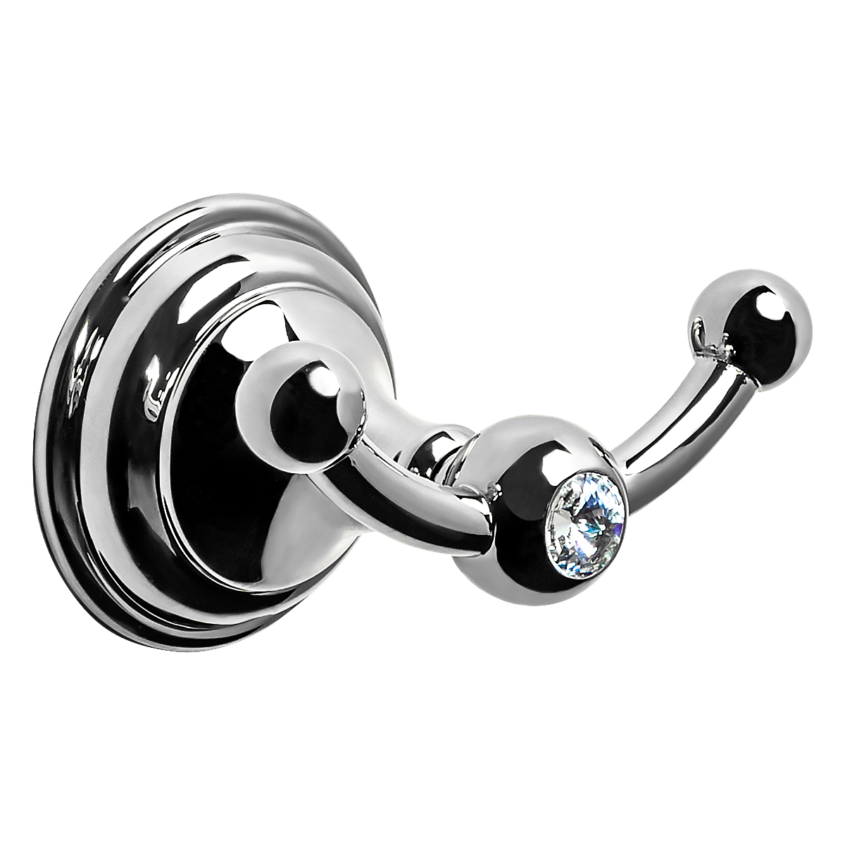 Крючок настенный LANGBERGER Classic 2122232A двойной Хром (165700)