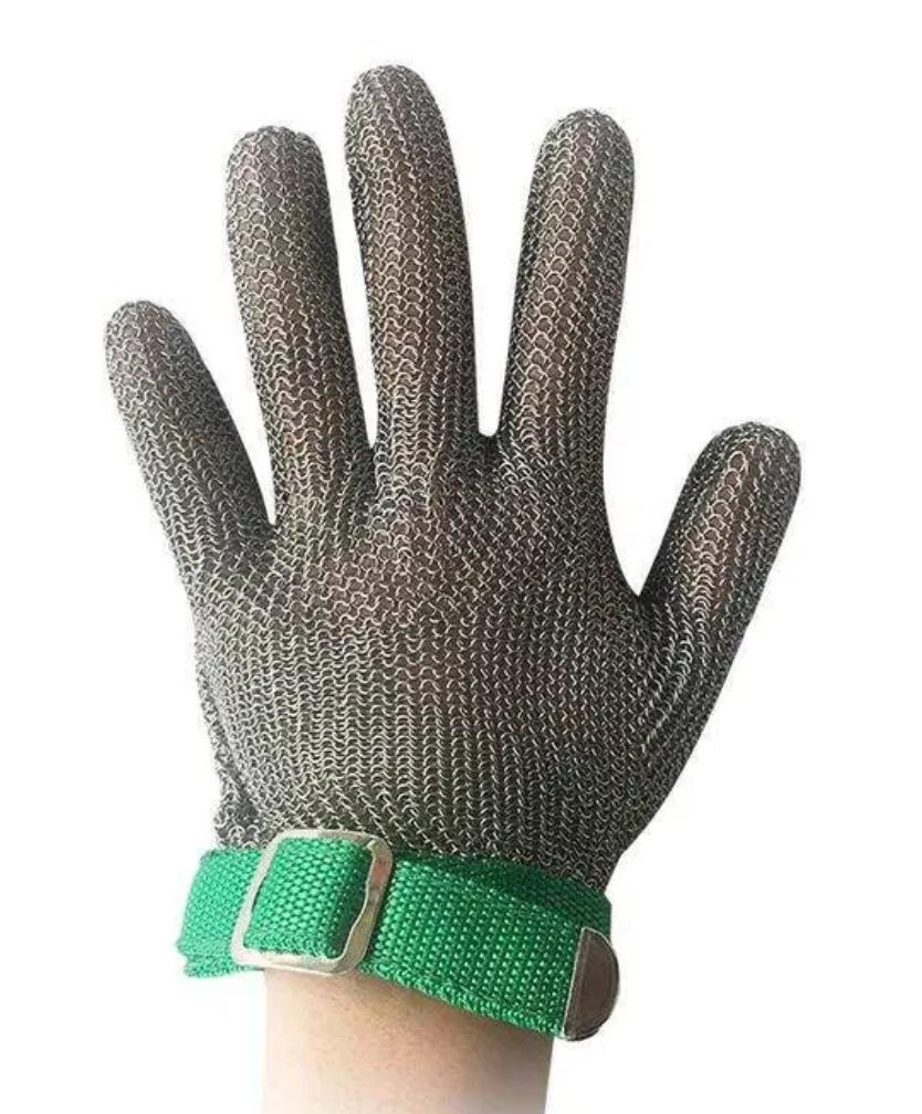 Кольчужная перчатка из нержавеющей стали для защиты рук M - фото 6 Кольчужная перчатка из нержавеющей стали для защиты рук M - фото 6