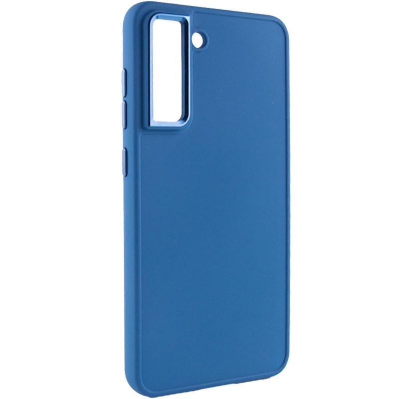 Протиударний TPU чохол Bonbon Metal Style для Samsung Galaxy S24 Синій / Denim Blue
