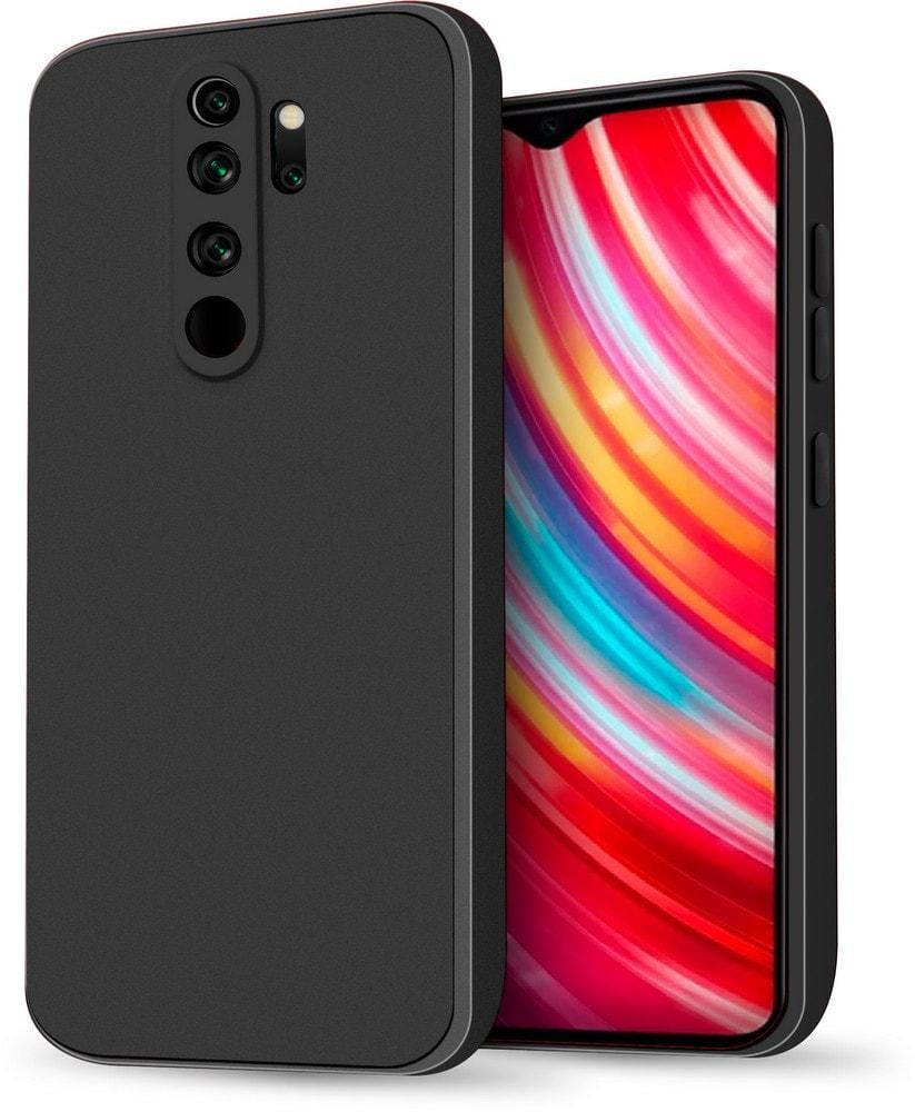 Силиконовый чехол HardCorner Xiaomi Redmi Note 8 Pro (с микрофиброй) Black (35423-2B)