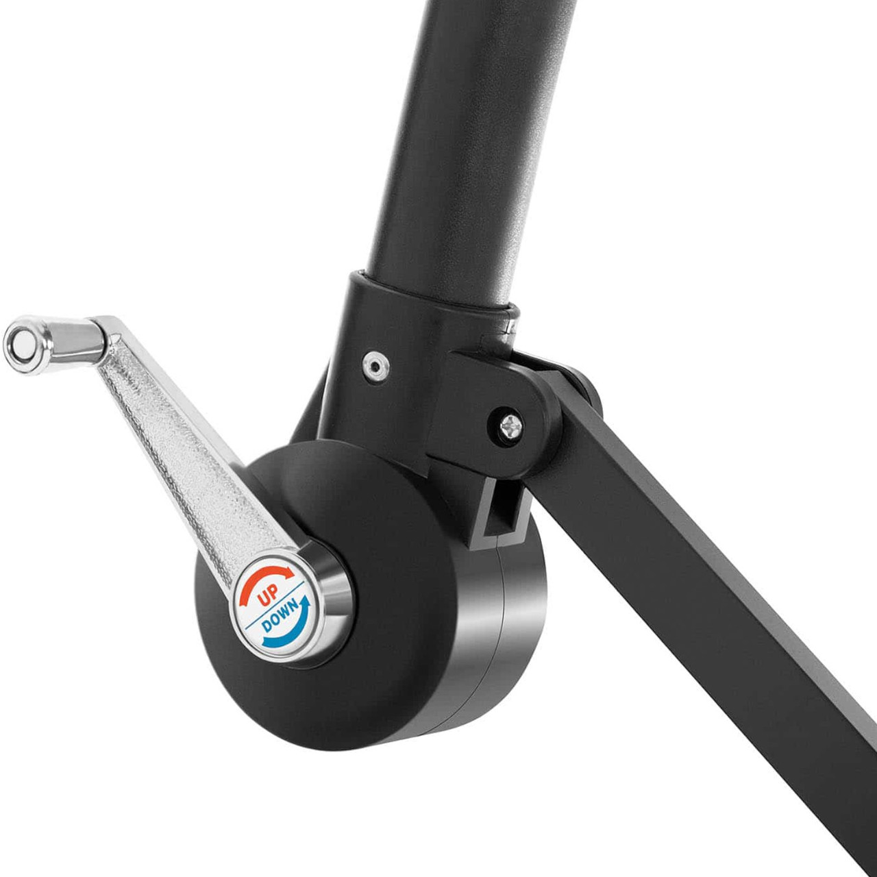 Садова парасолька WCG з поліестеру сталевою рамою регульований кут нахилу з чохлом 2,5х2,5 м Чорний (W-7055BL1) - фото 9 Садова парасолька WCG з поліестеру сталевою рамою регульований кут нахилу з чохлом 2,5х2,5 м Чорний (W-7055BL1) - фото 9